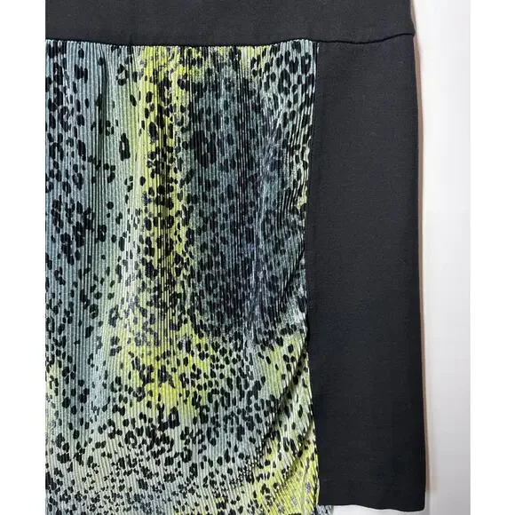 Jamie Sadock Green Leopard Print Crunchy Pull-On Golf Skort Size 10 L77906 - Picture 8 of 12